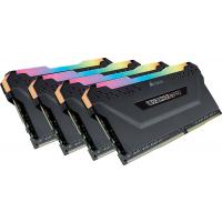 CORSAIR CMW32GX4M4C3600C18 32GB (4X8GB) DDR4 3600MHz CL18 VENGEANCE BLACK RGB PRO SOĞUTUCULU DIMM BELLEK