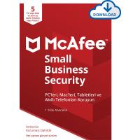 MCAFEE SMALL BUSINESS SECURITY 05 CİHAZ WINDOWS MACOS (SINIRSIZ MOBİL IOS VE ANDROID)