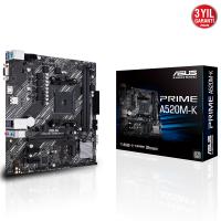 ASUS PRIME A520M-K AMD A520 AM4 DDR4 4400 HDMI VGA M2 USB3.2 mATX