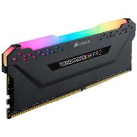 CORSAIR CMW64GX4M4E3200C16 64GB (4X16GB) DDR4 3200MHz CL16 VENGEANCE BLACK RGB PRO SOGUTUCULU DIMM BELLEK
