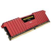 CORSAIR CMK32GX4M2B3000C15R 32GB (2X16GB) DDR4 3000MHz CL15 VENGEANCE LPX SOGUTUCULU DIMM BELLEK RED