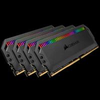 CORSAIR CMT32GX4M4C3200C16 32GB (4X8GB) DDR4 3200MHz CL16 DOMINATOR PLATINUM RGB SOĞUTUCULU SIYAH DIMM BELLEK