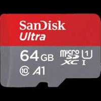 64GB MICRO SD ANDROID 98MB/S SANDISK SDSQUNR-064G-GN3MN