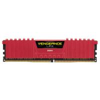CORSAIR CMK8GX4M1A2666C16R 8GB (1X8GB) DDR4 2666MHz CL16 VENGEANCE LPX SOGUTUCULU DIMM BELLEK RED