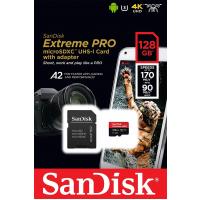 128GB MICRO SD EXTREME SANDISK SDSQXA1-128G-GN6GN ADP 160MB/S Rescue Pro Deluxe