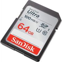 64 GB SANDISK SDSDUNR-064G-GN3IN 100/MB 64GB ULT SD C10
