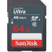 64 GB SANDISK SDSDUNB-064G-GN3IN 48/MB 64GB ULT SD C10