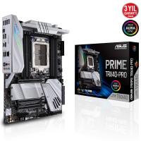 ASUS PRIME TRX40-PRO AMD TRX40 STRX4  8X DDR4 4400 3XM2 USB3.1 AURA RGB ATX 256GB’A KADAR RAM DESTEĞİ