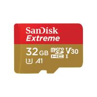 32GB MICRO SD EXTREME SANDISK SDSQXAF-032G-GN6MN 32GB 100MB/S FOR ACTION SPORTS CAMERAS