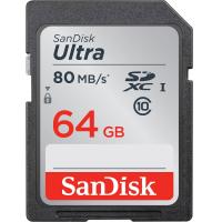 64 GB SANDISK SDSDUNC-064G-GN6IN 80/MB 64GB ULT SD C10