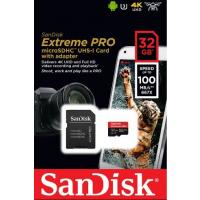 32GB GB MICRO SD EXTREME PRO SANDISK SDSQXCG-032G-GN6MA 32GB 90MB/S