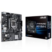 ASUS PRIME H510M-K Intel H510 LGA1200 DDR4 3200 HDMI VGA M2 USB3.2 RGB mATX ASUS 5X PROTECTION III Armoury Crate AI Suite 3
