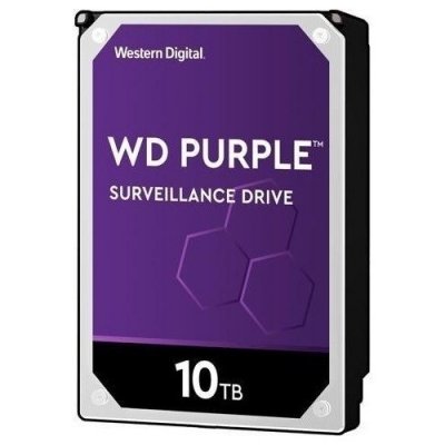 WD Purple 3.5 SATA III 6Gb/s 7200RPM 10TB 256MB 7/24 Guvenlık WD101PURP